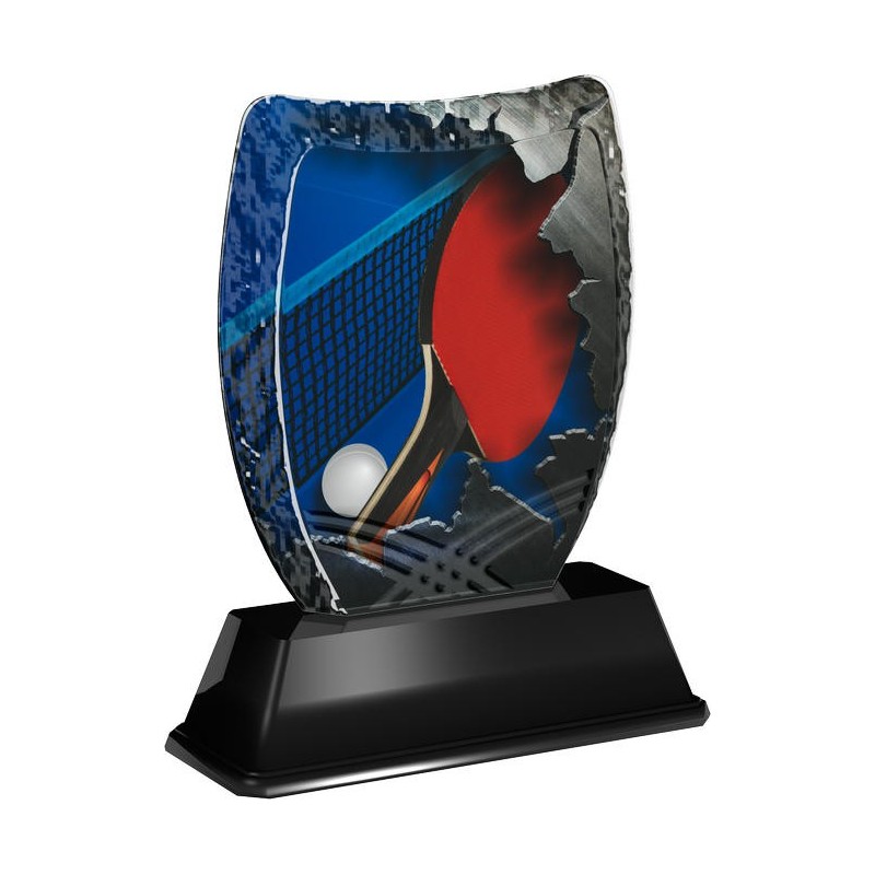 Tischtennis Pokal - Acryltrophäe ACE