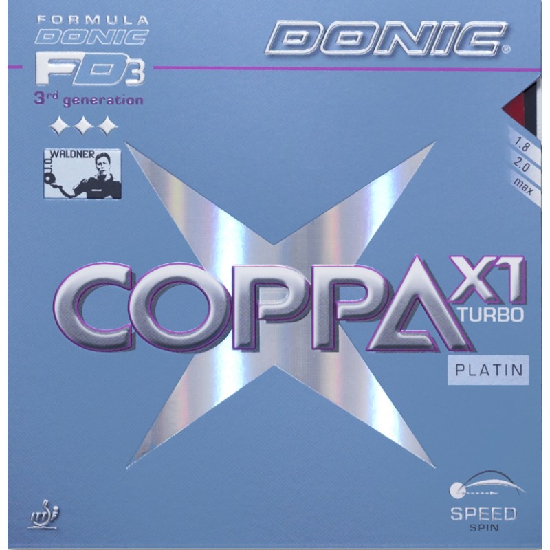 Donic - Coppa X1 Turbo Platin